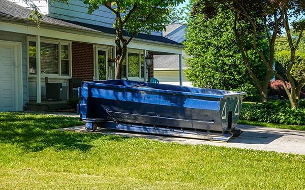 get in touch with the residential dumpster company in advance to schedule delivery and pick-up times that work best for you